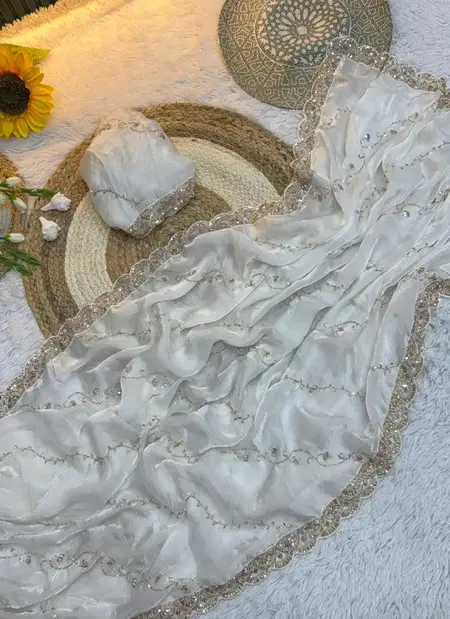 Tew Space Silk Designer Work Saree Bulk Orders In India